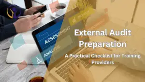 external Audit Checklist for Training Providers